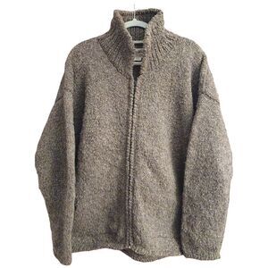 Nantu Famia Creations Inca-Quichua Native Style Zippered Sweater, Wool, One Size